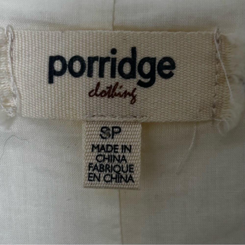 Anthropologie Porridge Ivory Ruffle Long Sleeve Dress - Picture 12 of 13